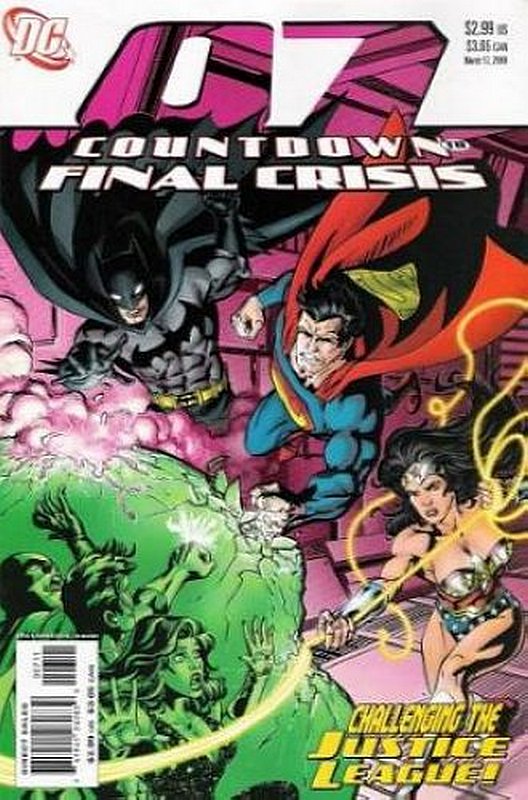 Cover of Countdown (To Final Crisis) #7. One of 250,000 Vintage American Comics on sale from Krypton!