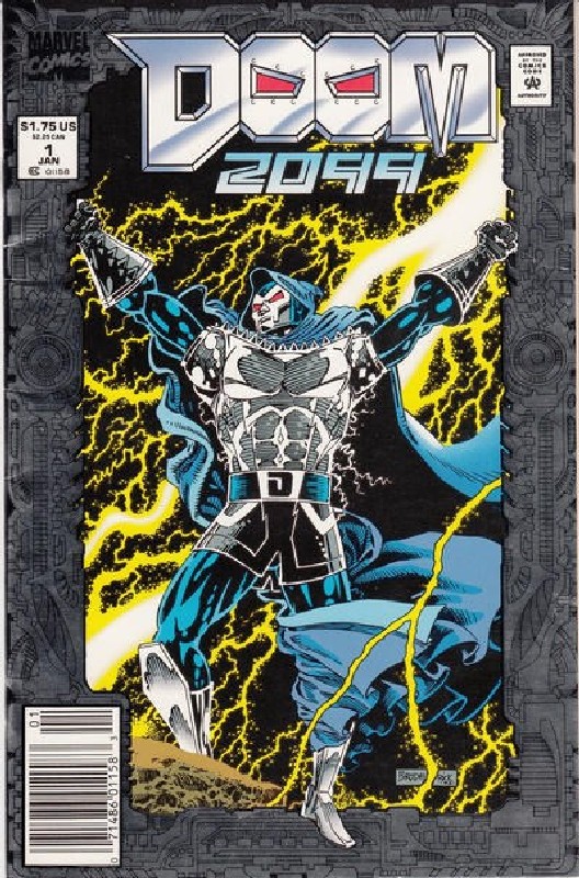 Cover of Doom 2099 (Vol 1) #1. One of 250,000 Vintage American Comics on sale from Krypton!