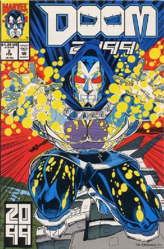 Cover of Doom 2099 (Vol 1) #2. One of 250,000 Vintage American Comics on sale from Krypton!