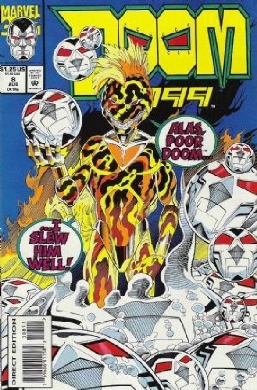 Cover of Doom 2099 (Vol 1) #8. One of 250,000 Vintage American Comics on sale from Krypton!