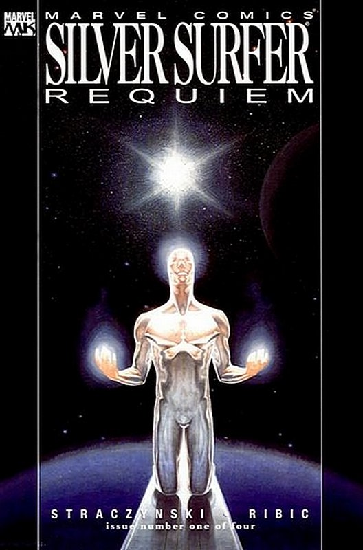 Cover of Silver Surfer Requiem (2007 Ltd) #1. One of 250,000 Vintage American Comics on sale from Krypton!