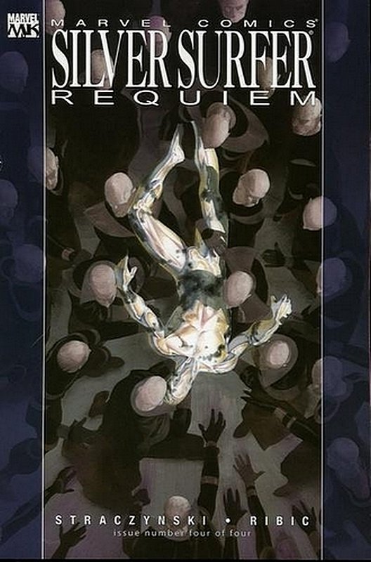 Cover of Silver Surfer Requiem (2007 Ltd) #4. One of 250,000 Vintage American Comics on sale from Krypton!