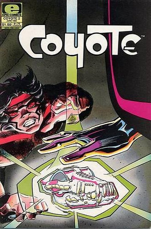 Cover of Coyote (Vol 1) #2. One of 250,000 Vintage American Comics on sale from Krypton!