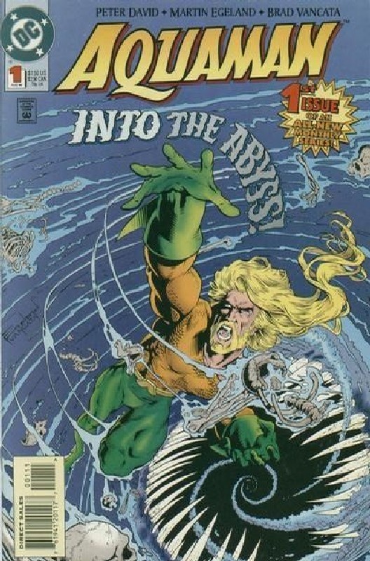 Cover of Aquaman (Vol 3) #1. One of 250,000 Vintage American Comics on sale from Krypton!