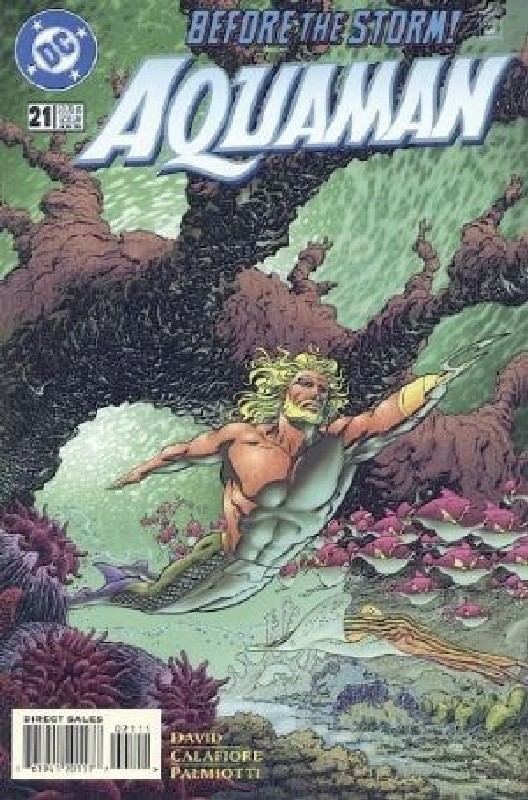 Cover of Aquaman (Vol 3) #21. One of 250,000 Vintage American Comics on sale from Krypton!