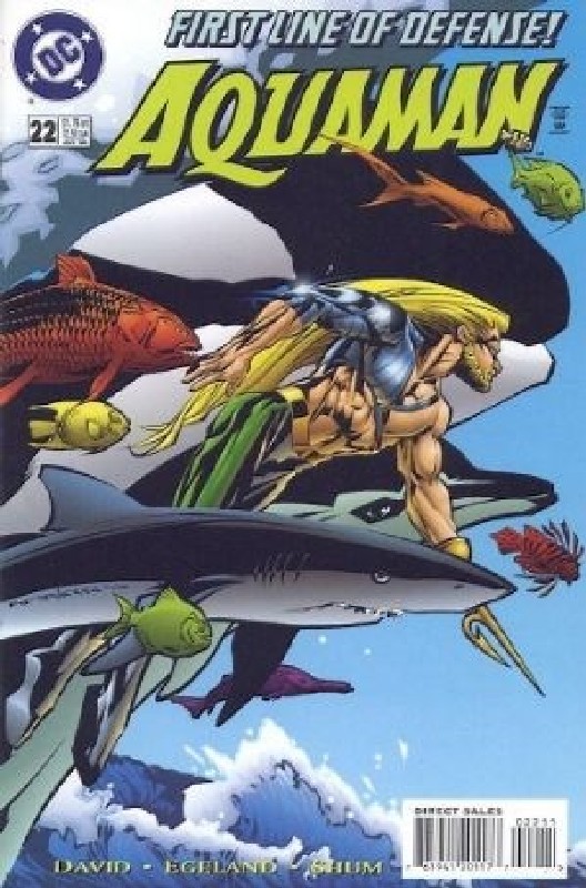 Cover of Aquaman (Vol 3) #22. One of 250,000 Vintage American Comics on sale from Krypton!