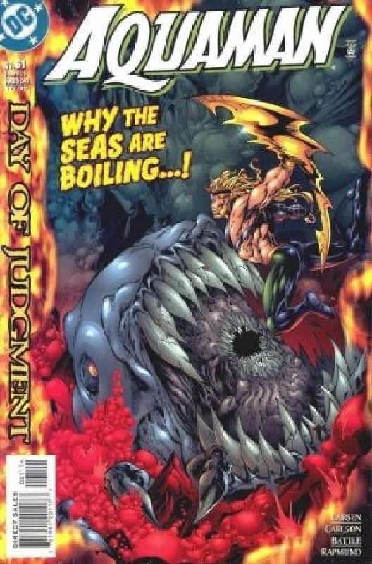 Cover of Aquaman (Vol 3) #61. One of 250,000 Vintage American Comics on sale from Krypton!