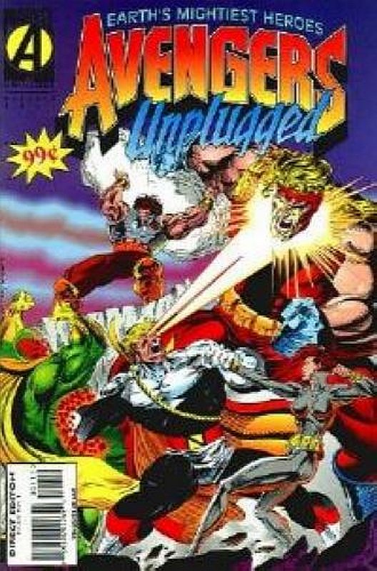 Cover of Avengers Unplugged (Vol 1) #1. One of 250,000 Vintage American Comics on sale from Krypton!
