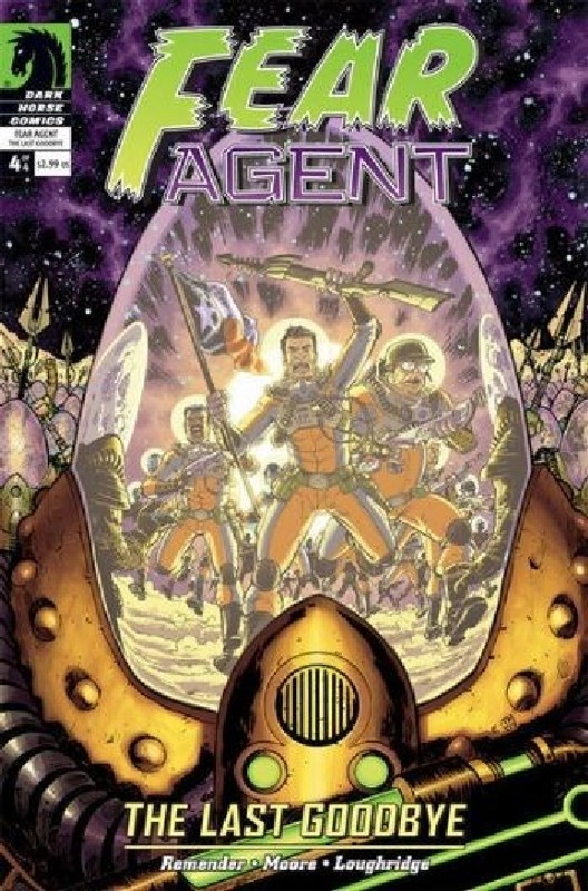 Cover of Fear Agent: The Last Goodbye (2007 Ltd) #4. One of 250,000 Vintage American Comics on sale from Krypton!