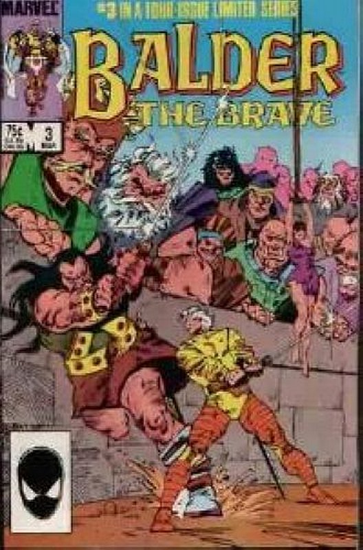 Cover of Balder The Brave (1985 Ltd) #3. One of 250,000 Vintage American Comics on sale from Krypton!