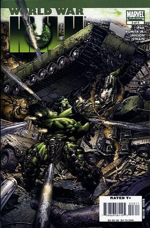 Cover of World War Hulk (2007 Ltd) #3. One of 250,000 Vintage American Comics on sale from Krypton!