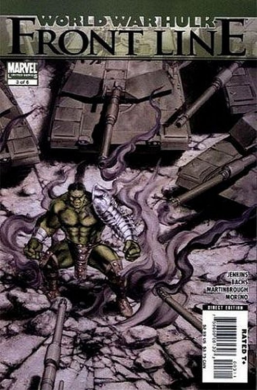 Cover of World War Hulk: Frontline (2007 Ltd) #3. One of 250,000 Vintage American Comics on sale from Krypton!
