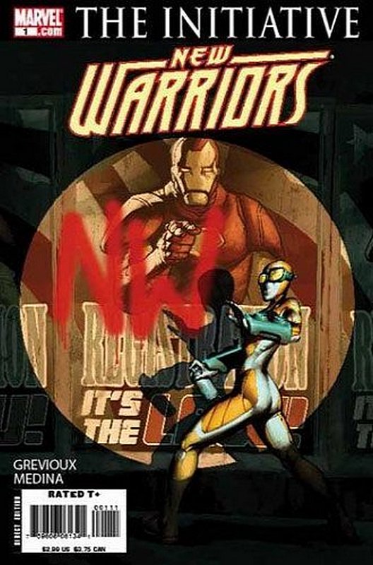 Cover of New Warriors (Vol 3) #1. One of 250,000 Vintage American Comics on sale from Krypton!