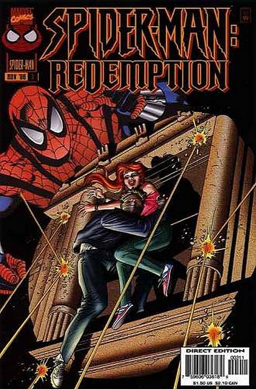 Cover of Spider-Man: Redemption (1996 Ltd) #3. One of 250,000 Vintage American Comics on sale from Krypton!