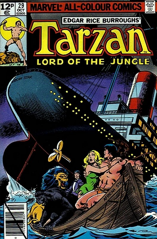 Cover of Tarzan Lord of the Jungle #29. One of 250,000 Vintage American Comics on sale from Krypton!