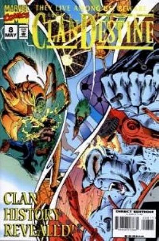 Cover of Clandestine (Vol 1) #8. One of 250,000 Vintage American Comics on sale from Krypton!