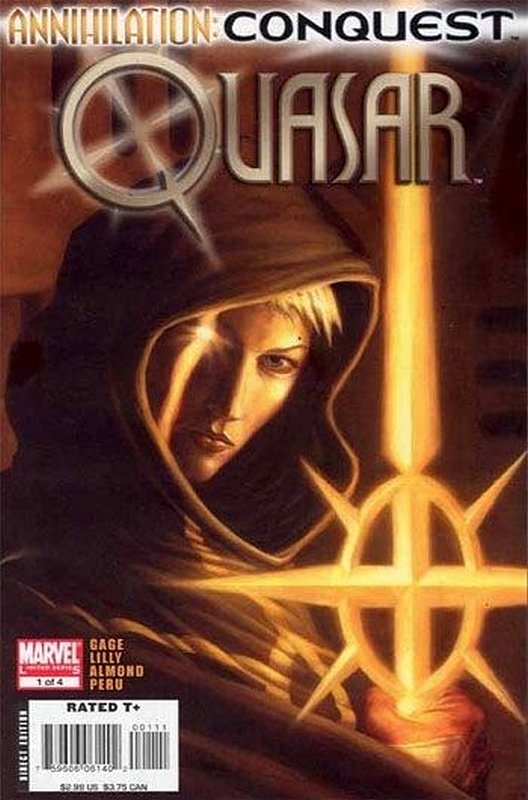 Cover of Annihilation Conquest: Quasar (2007 Ltd) #1. One of 250,000 Vintage American Comics on sale from Krypton!