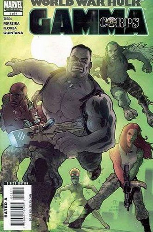 Cover of World War Hulk: Gamma Corps (2007 Ltd) #1. One of 250,000 Vintage American Comics on sale from Krypton!