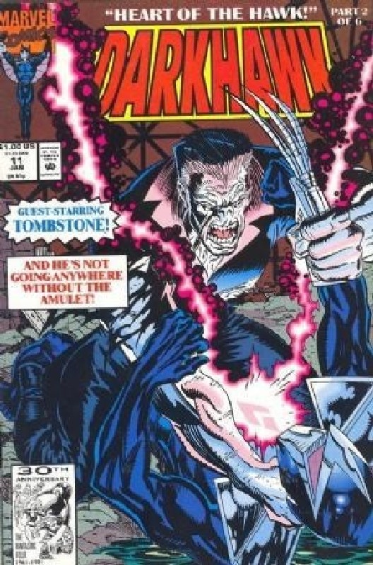 Cover of Darkhawk (Vol 1) #11. One of 250,000 Vintage American Comics on sale from Krypton!