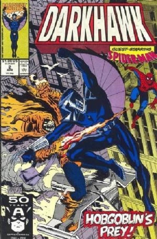 Cover of Darkhawk (Vol 1) #2. One of 250,000 Vintage American Comics on sale from Krypton!