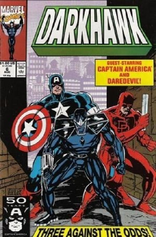 Cover of Darkhawk (Vol 1) #6. One of 250,000 Vintage American Comics on sale from Krypton!