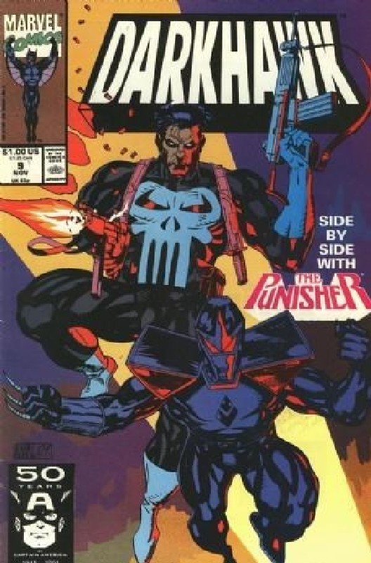 Cover of Darkhawk (Vol 1) #9. One of 250,000 Vintage American Comics on sale from Krypton!