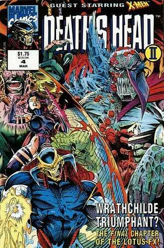 Cover of Deaths Head II (Vol 1) #4. One of 250,000 Vintage American Comics on sale from Krypton!