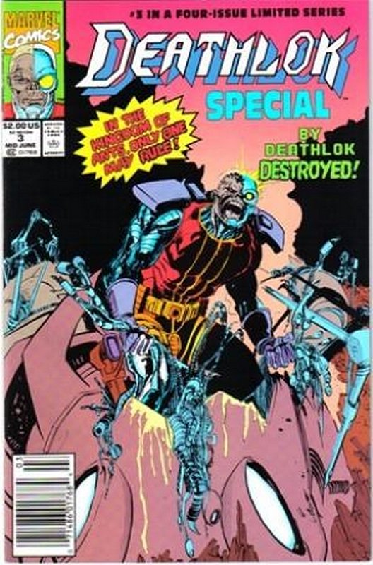 Cover of Deathlok Special (1991) #3. One of 250,000 Vintage American Comics on sale from Krypton!