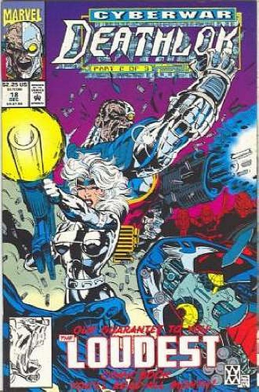 Cover of Deathlok (Vol 1) #18. One of 250,000 Vintage American Comics on sale from Krypton!