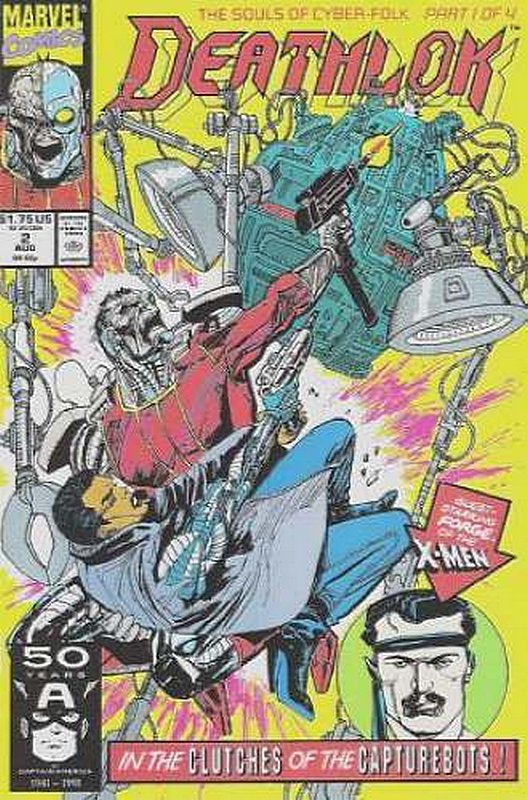 Cover of Deathlok (Vol 1) #2. One of 250,000 Vintage American Comics on sale from Krypton!
