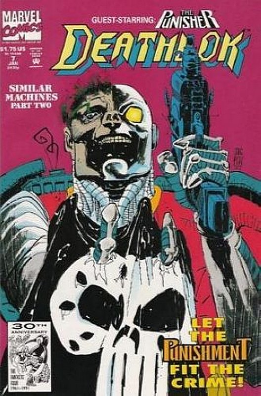 Cover of Deathlok (Vol 1) #7. One of 250,000 Vintage American Comics on sale from Krypton!