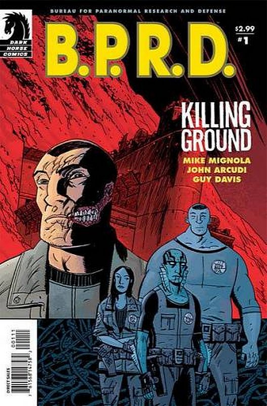 Cover of BPRD: Killing Ground (2007 Ltd) #1. One of 250,000 Vintage American Comics on sale from Krypton!