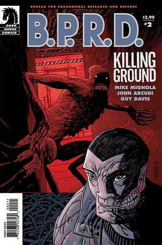 Cover of BPRD: Killing Ground (2007 Ltd) #2. One of 250,000 Vintage American Comics on sale from Krypton!