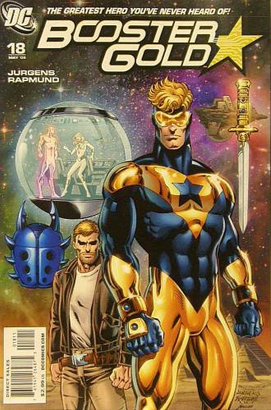 Cover of Booster Gold (Vol 2) The All-New #18. One of 250,000 Vintage American Comics on sale from Krypton!