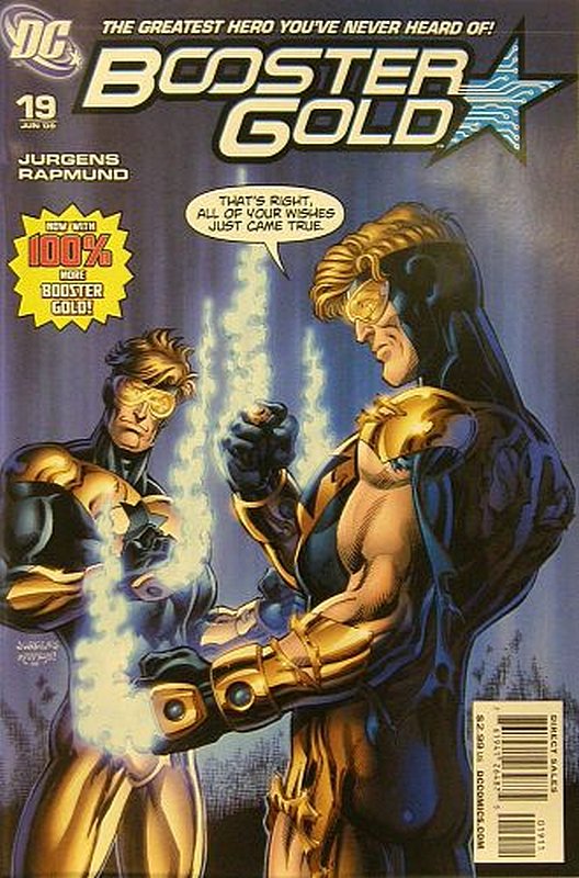 Cover of Booster Gold (Vol 2) The All-New #19. One of 250,000 Vintage American Comics on sale from Krypton!