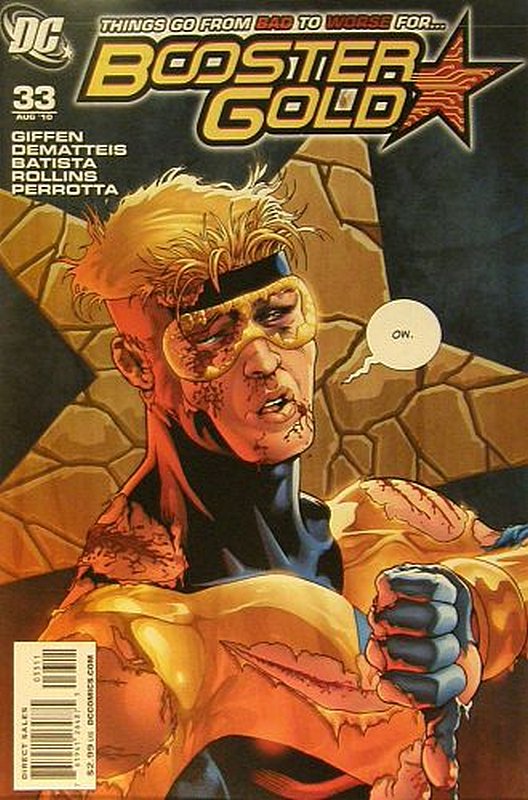 Cover of Booster Gold (Vol 2) The All-New #33. One of 250,000 Vintage American Comics on sale from Krypton!