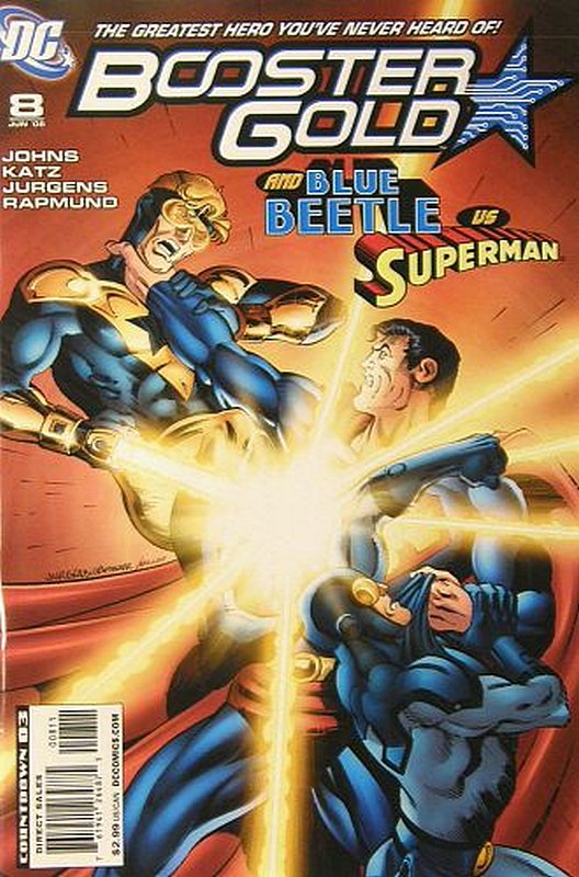 Cover of Booster Gold (Vol 2) The All-New #8. One of 250,000 Vintage American Comics on sale from Krypton!
