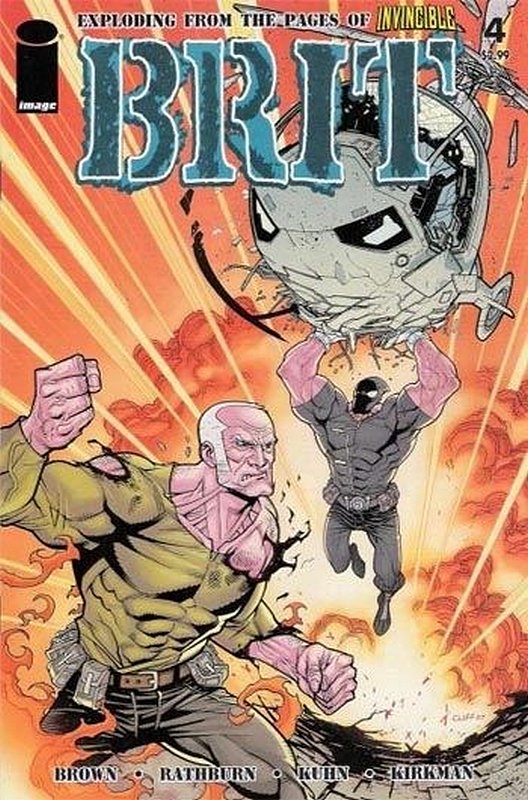 Cover of Brit (Vol 1) #4. One of 250,000 Vintage American Comics on sale from Krypton!