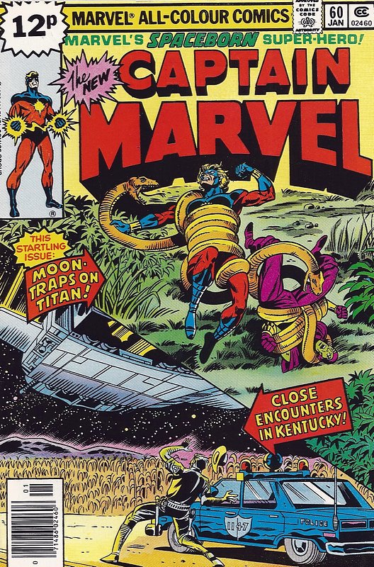 Cover of Captain Marvel (Vol 1) #60. One of 250,000 Vintage American Comics on sale from Krypton!