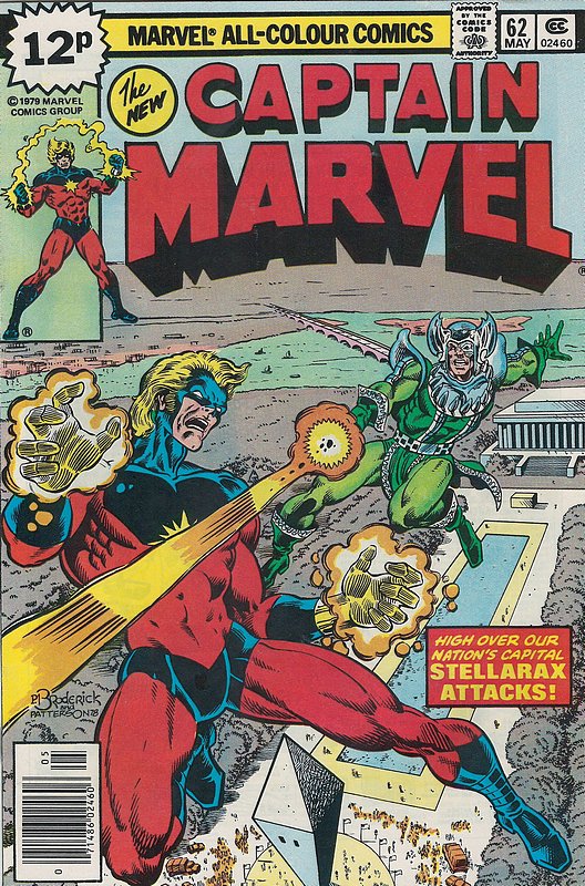 Cover of Captain Marvel (Vol 1) #62. One of 250,000 Vintage American Comics on sale from Krypton!