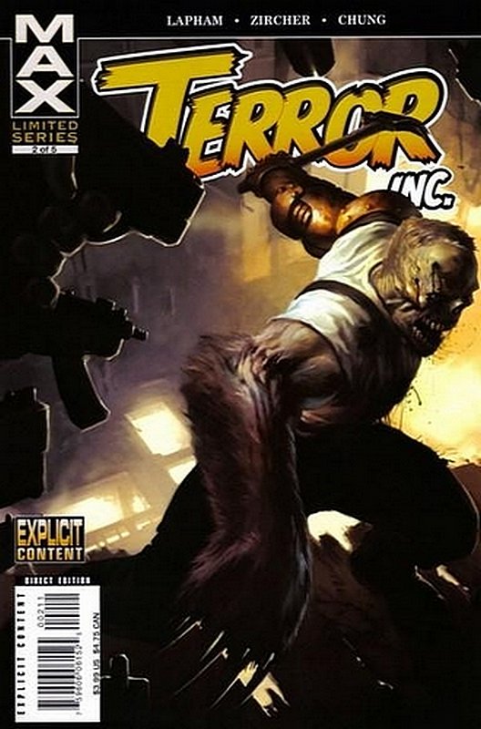 Cover of Terror Inc (2007 Ltd) #2. One of 250,000 Vintage American Comics on sale from Krypton!