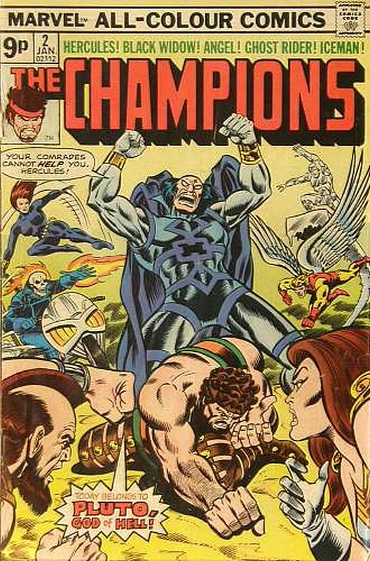 Cover of Champions (Vol 1) The #2. One of 250,000 Vintage American Comics on sale from Krypton!