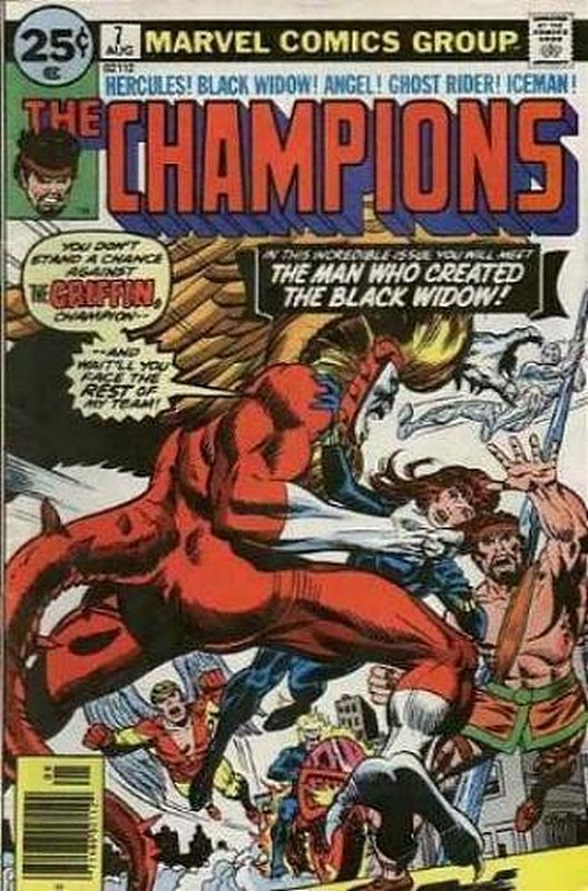 Cover of Champions (Vol 1) The #7. One of 250,000 Vintage American Comics on sale from Krypton!