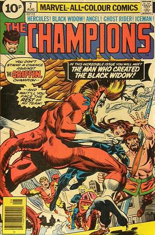 Cover of Champions (Vol 1) The #7. One of 250,000 Vintage American Comics on sale from Krypton!