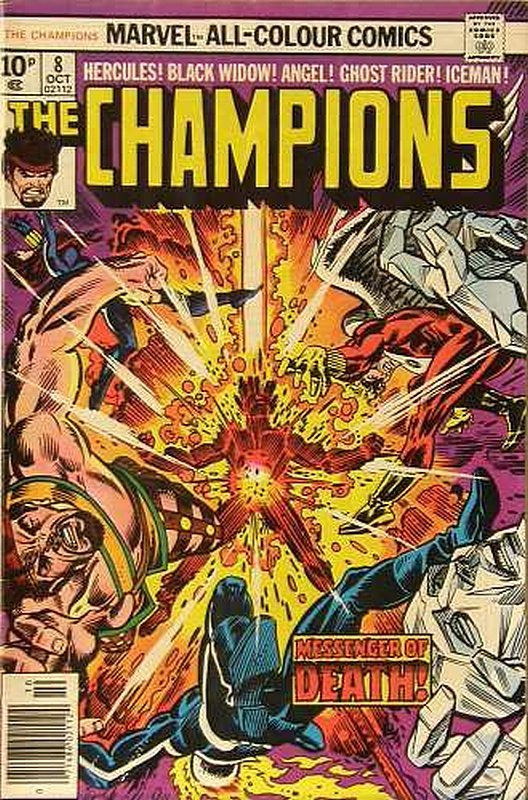 Cover of Champions (Vol 1) The #8. One of 250,000 Vintage American Comics on sale from Krypton!
