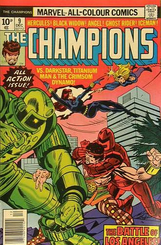 Cover of Champions (Vol 1) The #9. One of 250,000 Vintage American Comics on sale from Krypton!