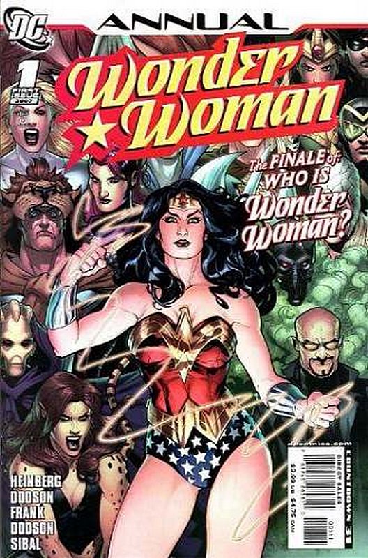 Cover of Wonder Woman (Vol 3) Annual #1. One of 250,000 Vintage American Comics on sale from Krypton!