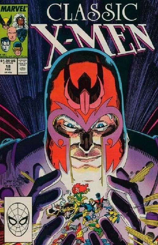 Cover of Classic X-Men #18. One of 250,000 Vintage American Comics on sale from Krypton!