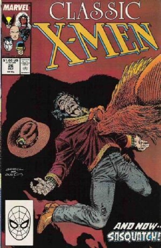 Cover of Classic X-Men #26. One of 250,000 Vintage American Comics on sale from Krypton!