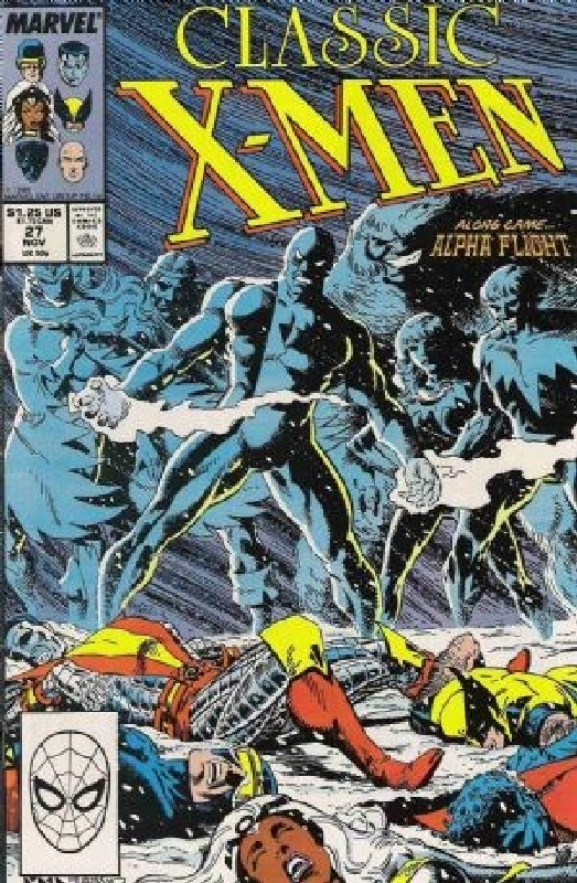 Cover of Classic X-Men #27. One of 250,000 Vintage American Comics on sale from Krypton!